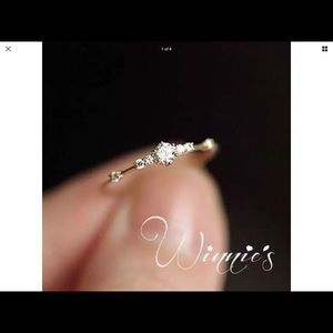 NWT beautiful sterling silver an gold filled ring